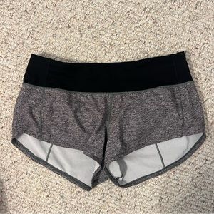 Lululemon Low Rise Speed Up Short